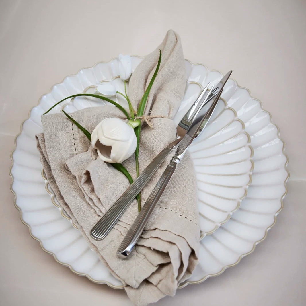 Lene Bjerre Angela servett 45x45, Sand - Azalea Home