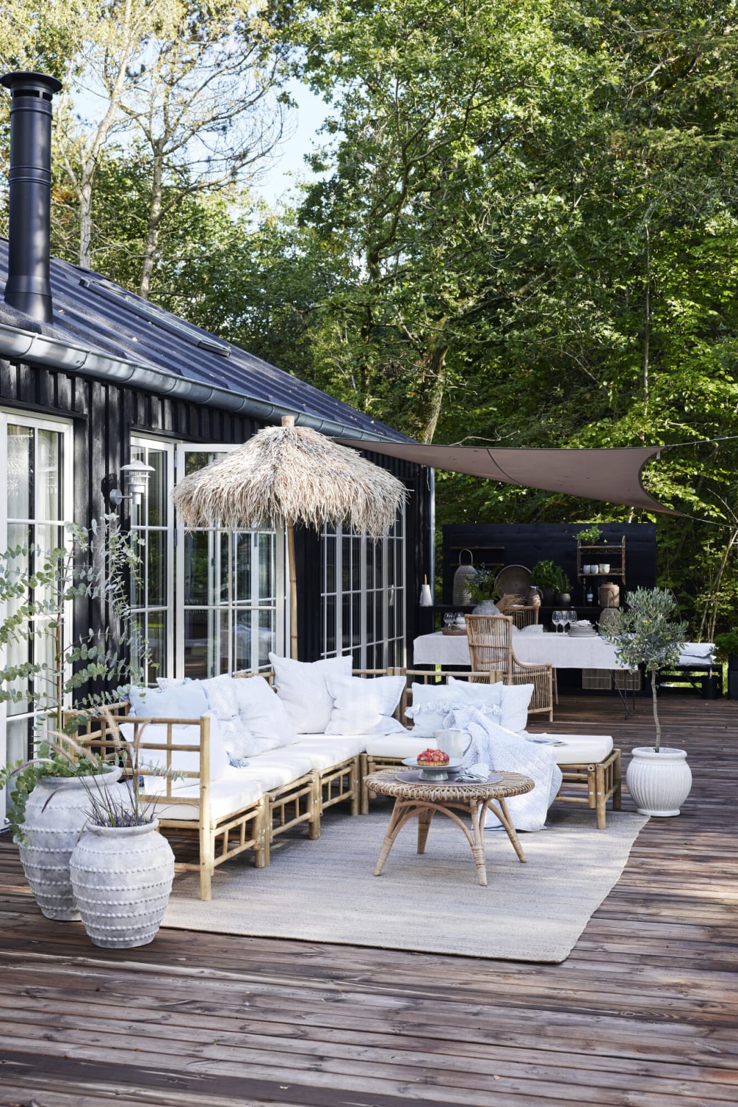 Lene Bjerre Anna Kruka H60, Antikgrå - Azalea Home