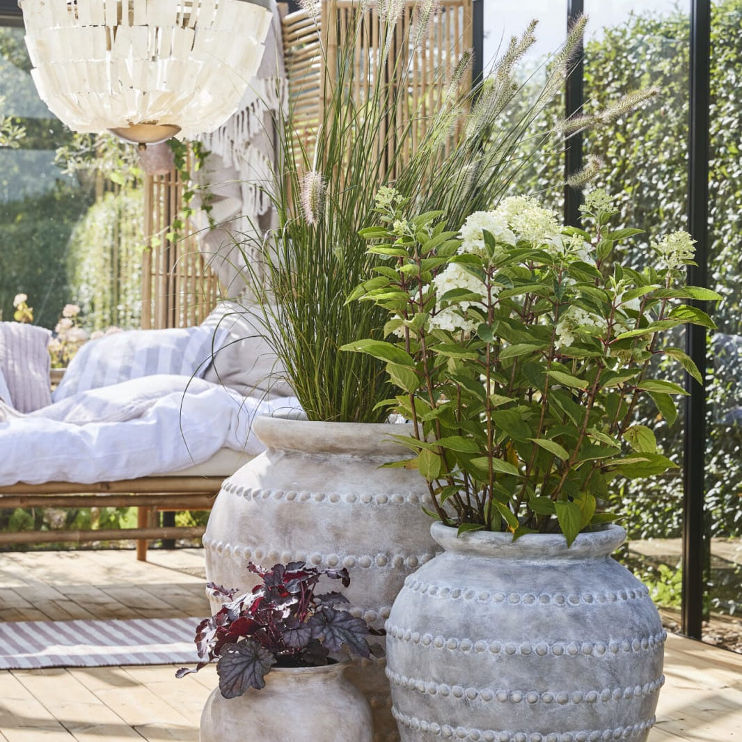 Lene Bjerre Anna Kruka H60, Antikgrå - Azalea Home