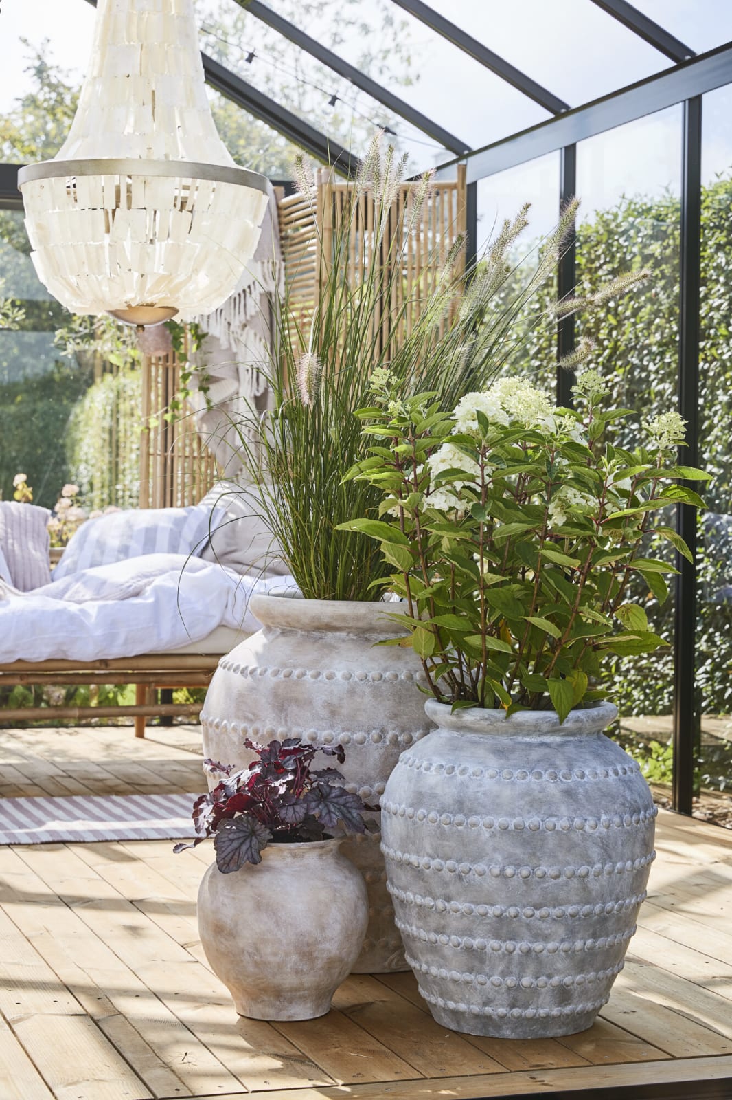 Lene Bjerre Anna Kruka H60, Antikgrå - Azalea Home