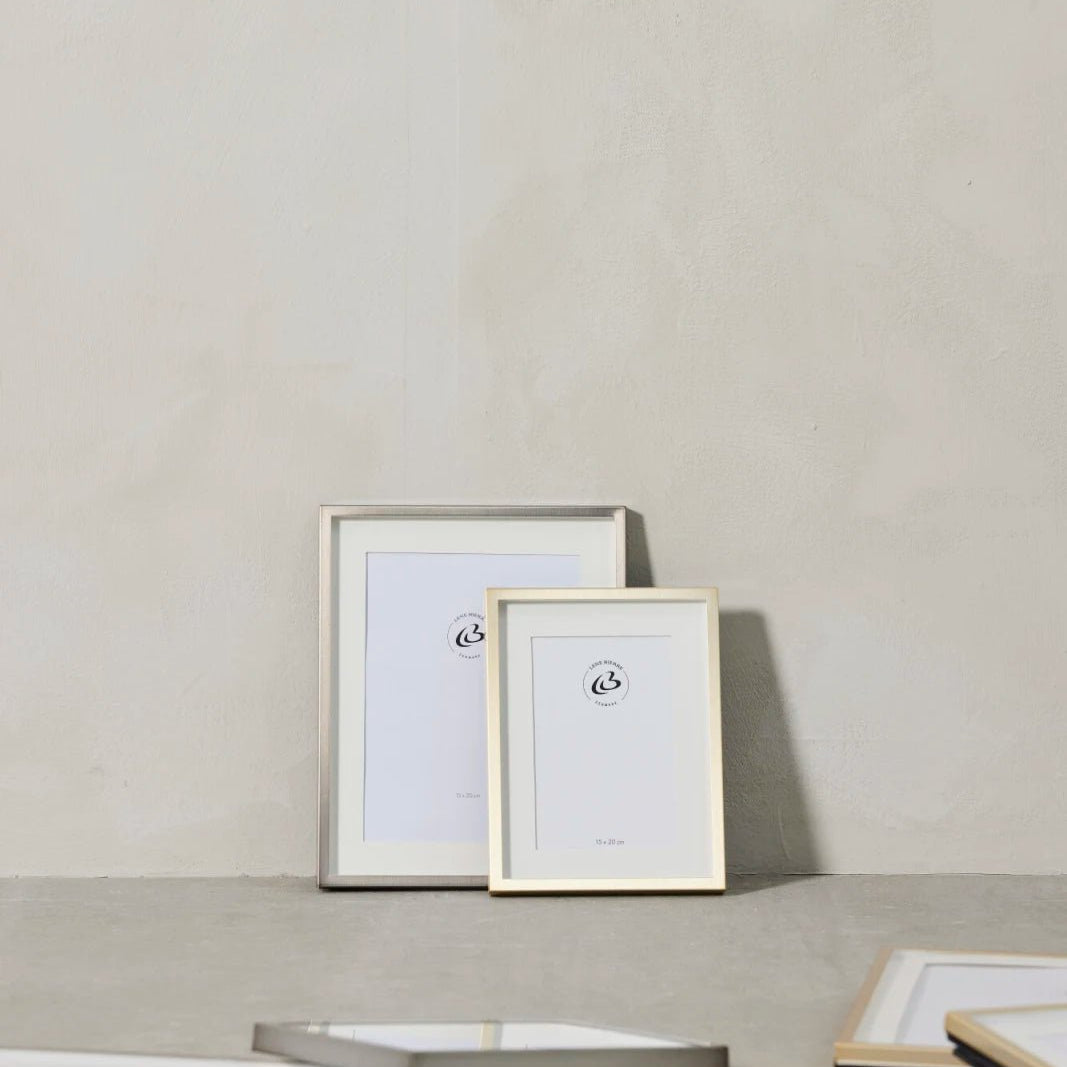 Lene Bjerre Austin fotoram 15X10 passepartout, Silver - Azalea Home