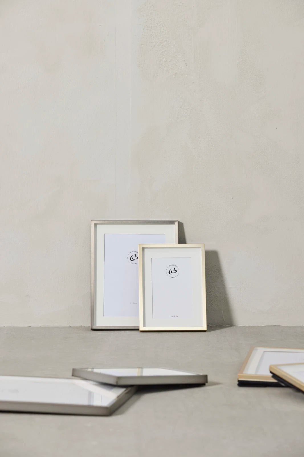 Lene Bjerre Austin fotoram 15X10 passepartout, Silver - Azalea Home