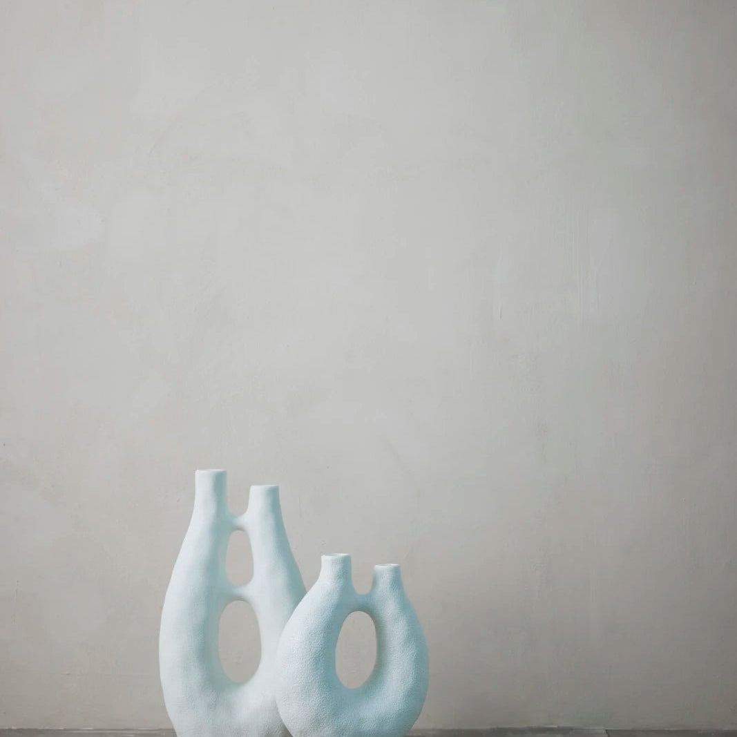 Lene Bjerre Ayla vas H30, Vit - Azalea Home