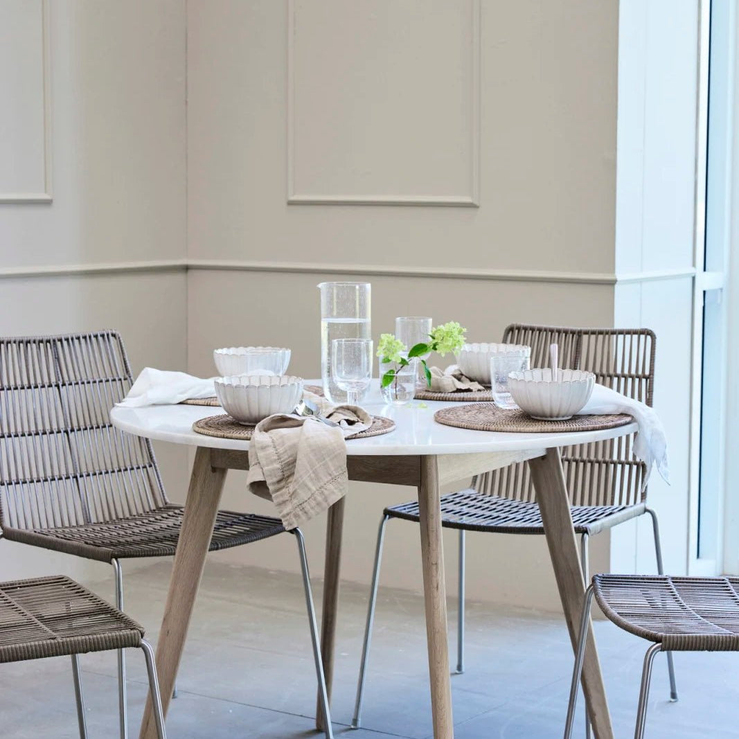 Lene Bjerre Camille skål Ø15, Off white - Azalea Home