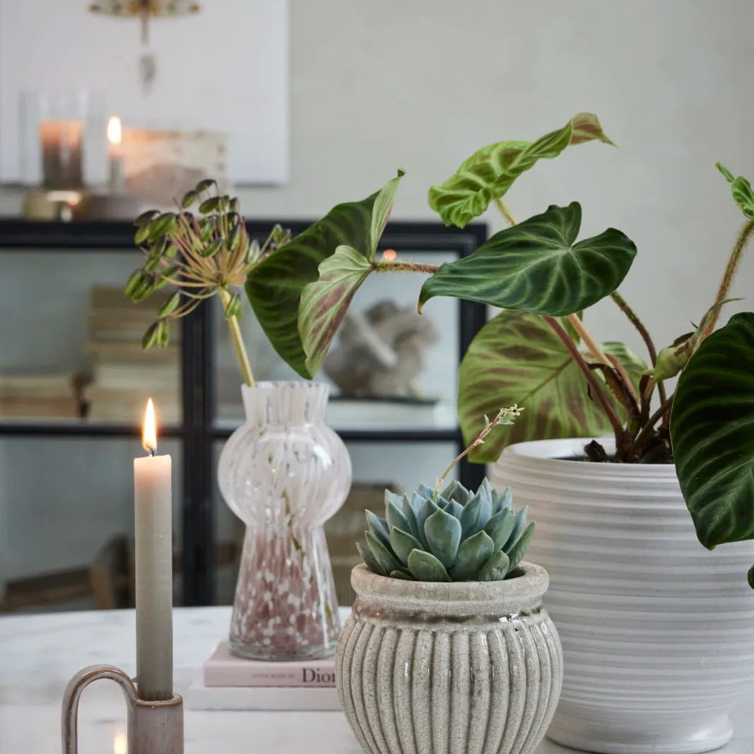 Lene Bjerre Catharinia blomkruka Ø22X20, Off White - Azalea Home