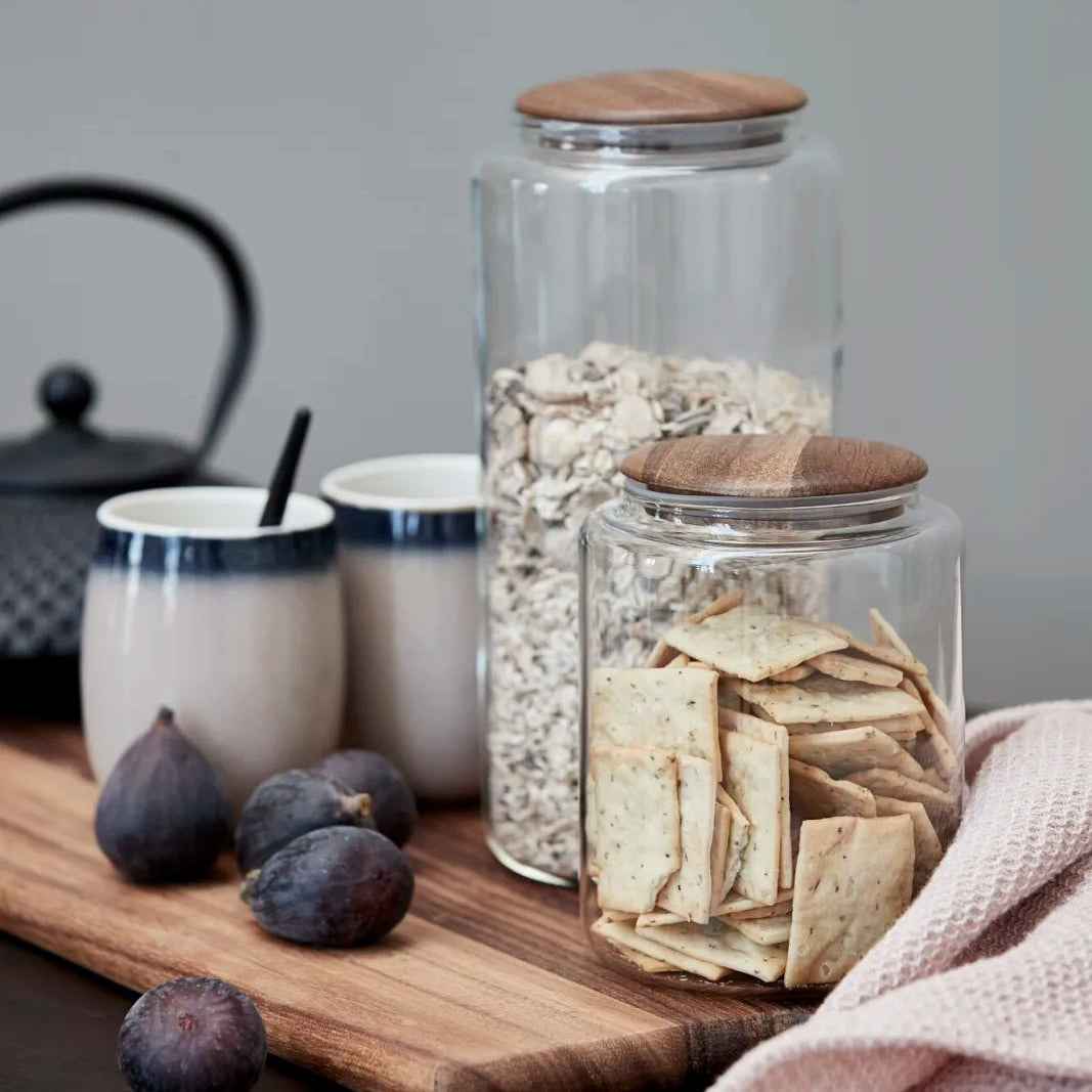 Lene Bjerre Cristella Glasburk m. Lock H15cm, Klar - Azalea Home