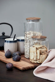 Lene Bjerre Cristella Glasburk m. Lock H15cm, Klar - Azalea Home