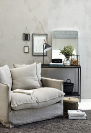 Lene Bjerre Dara Fåtölj, Dark Linen - Azalea Home