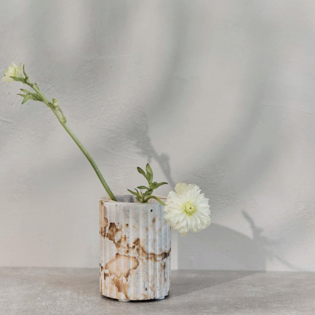 Lene Bjerre Eliana Tandborstmugg Marmor, Linen - Azalea Home