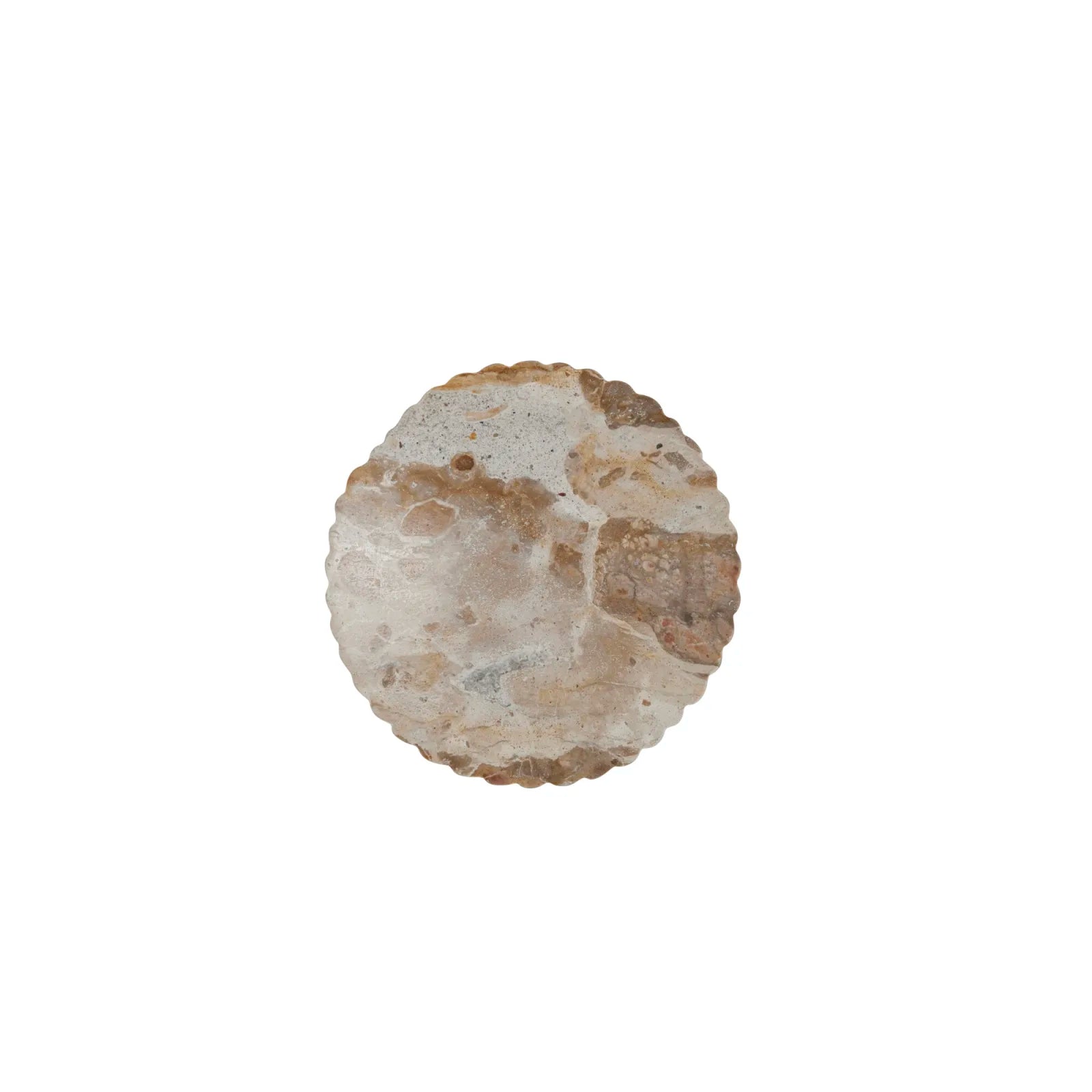 Lene Bjerre Eliana Tvålfat Marmor Ø12, Linen - Azalea Home