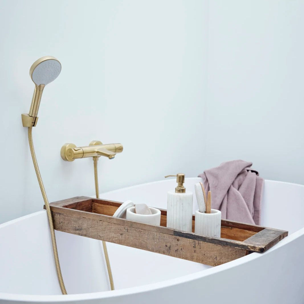 Lene Bjerre Eliana Tvålpump Marmor, Vit - Azalea Home