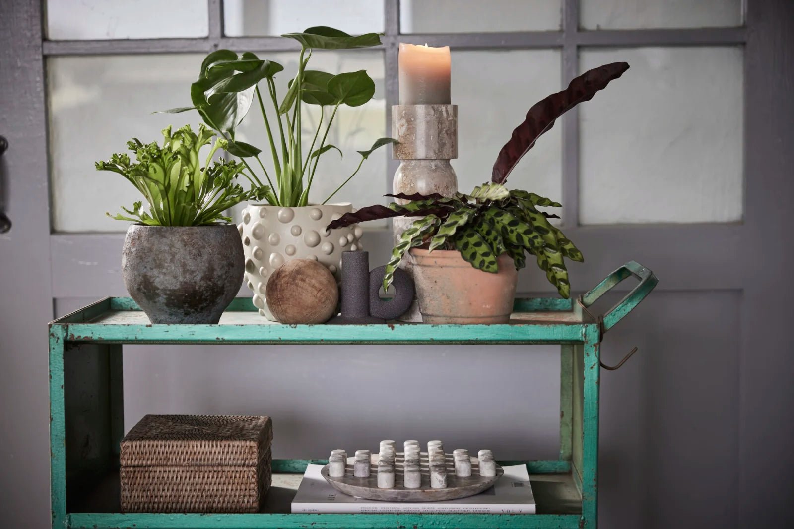 Lene Bjerre Ellia Brädspel Solitaire, Marmor - Azalea Home