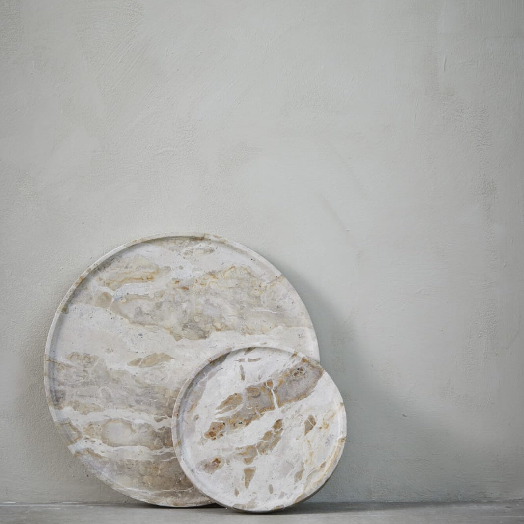 Lene Bjerre Ellia Bricka Ø40, Linen - Azalea Home