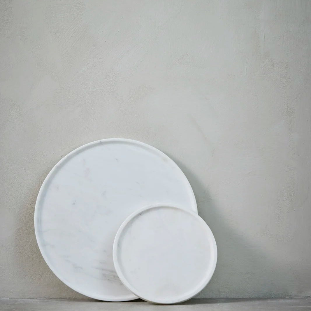 Lene Bjerre Ellia bricka Ø40, Vit - Azalea Home