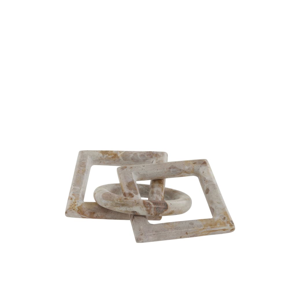 Lene Bjerre Ellia dekoration 23x10 marmor, Beige - Azalea Home