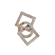 Lene Bjerre Ellia dekoration 23x10 marmor, Beige - Azalea Home