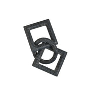 Lene Bjerre Ellia dekoration 23x10 marmor, Svart - Azalea Home