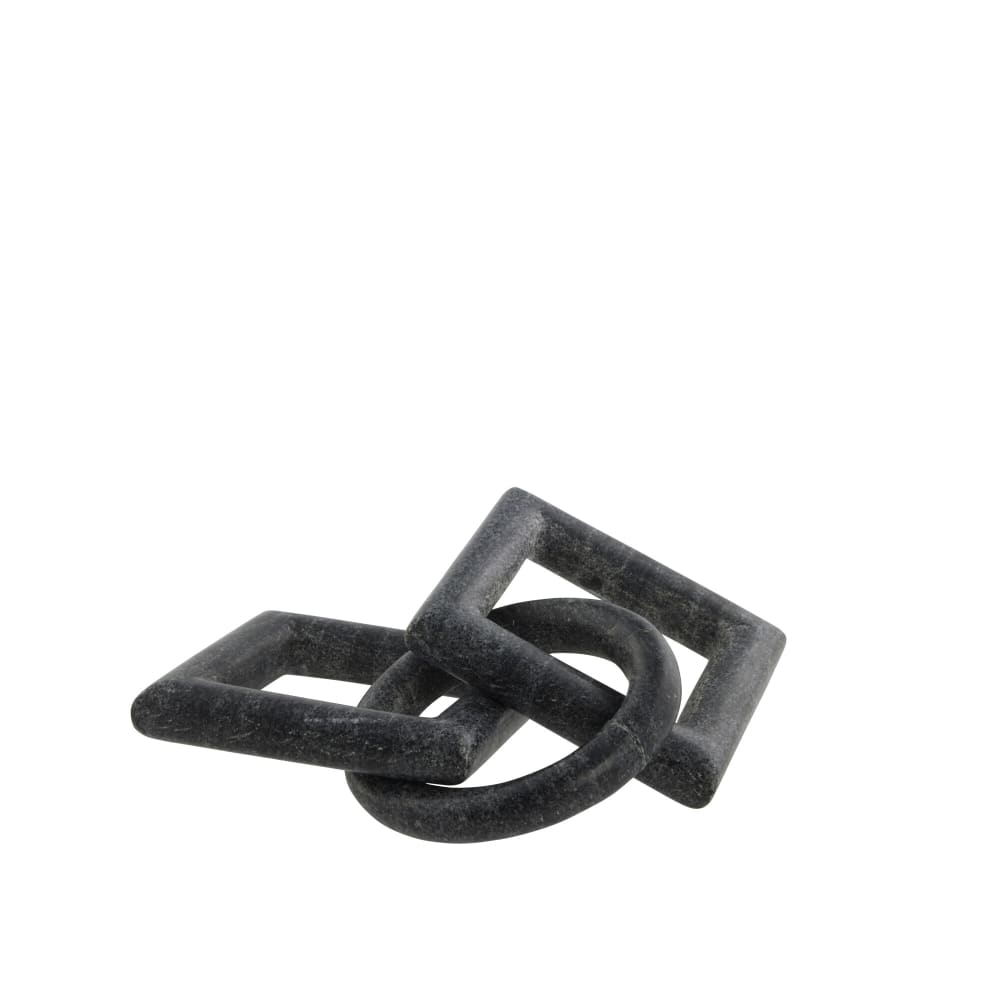 Lene Bjerre Ellia dekoration 23x10 marmor, Svart - Azalea Home