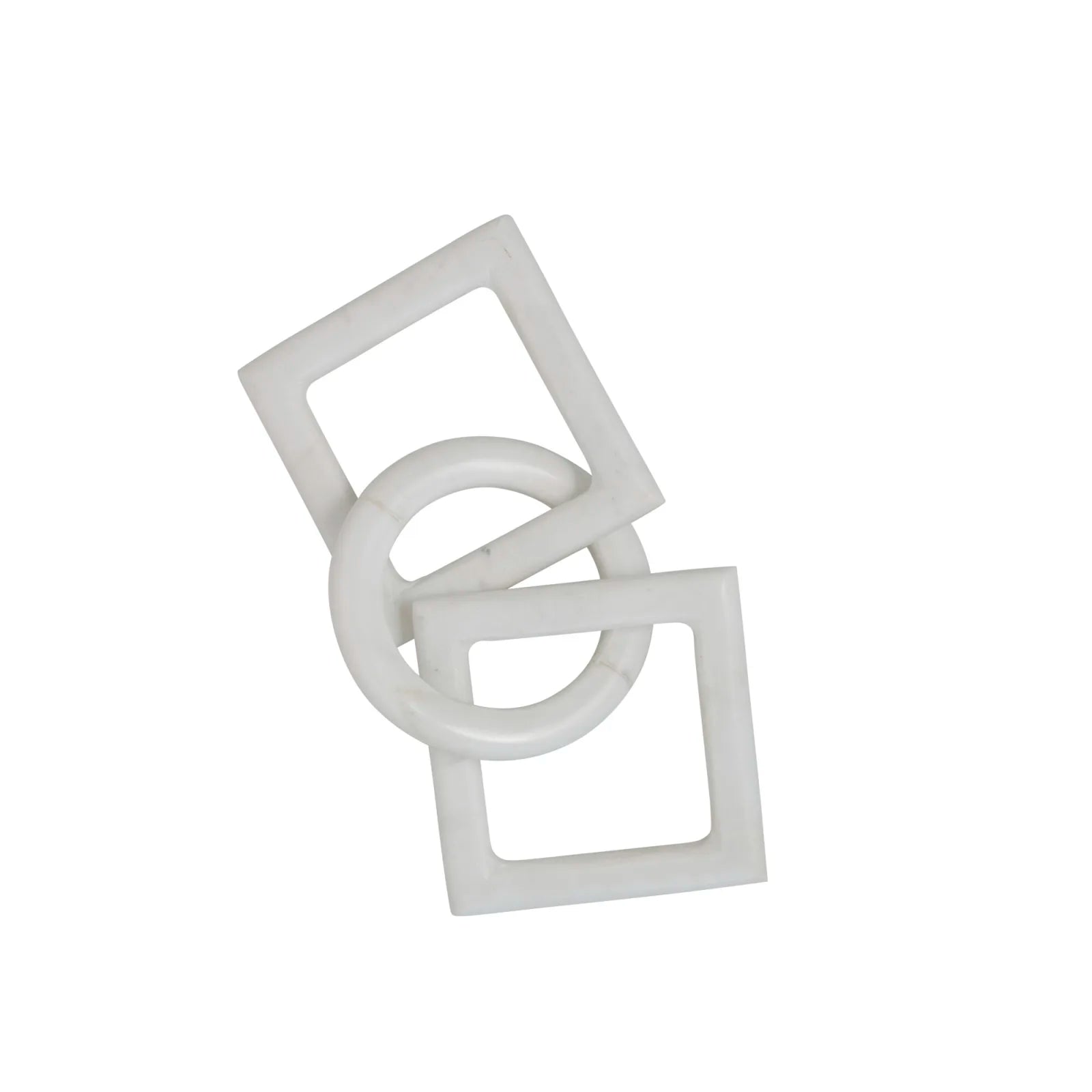 Lene Bjerre Ellia dekoration 23x10 marmor, Vit - Azalea Home