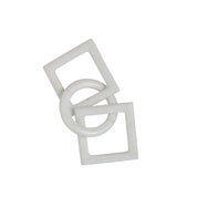 Lene Bjerre Ellia dekoration 23x10 marmor, Vit - Azalea Home