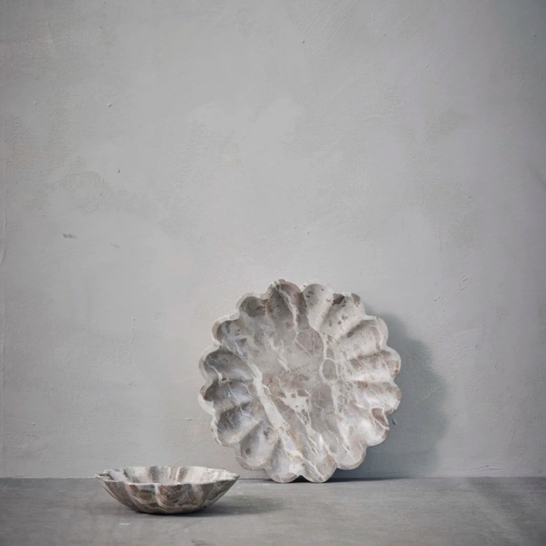 Lene Bjerre Ellia Dekorationskål Ø30, Linen - Azalea Home