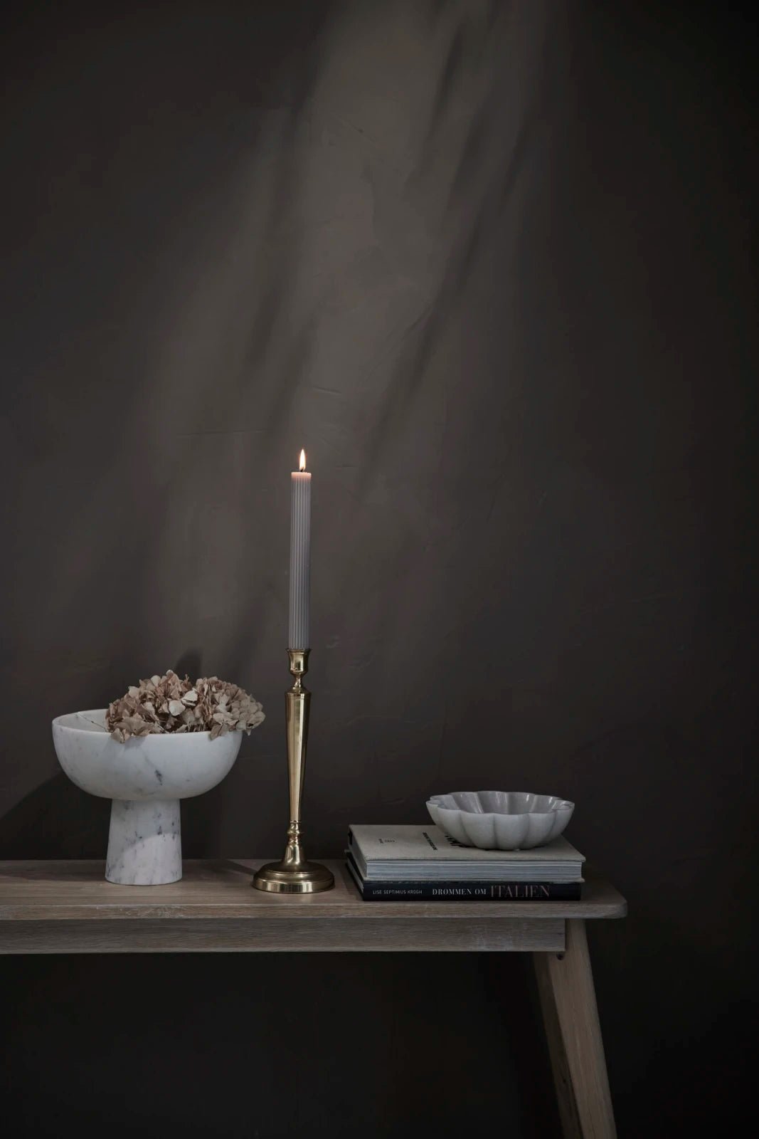 Lene Bjerre Ellia Dekorationsskål Ø25, Vit - Azalea Home