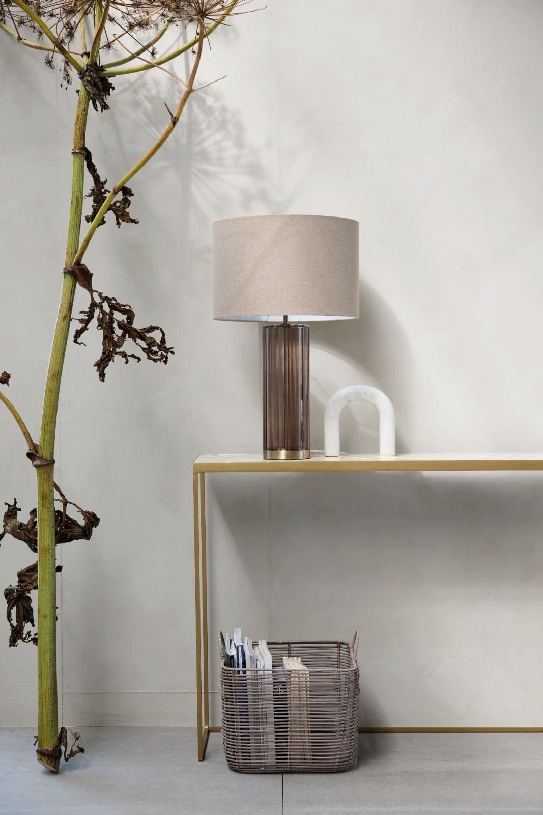 Lene Bjerre Ellia Skulptur Marmor, Vit - Azalea Home