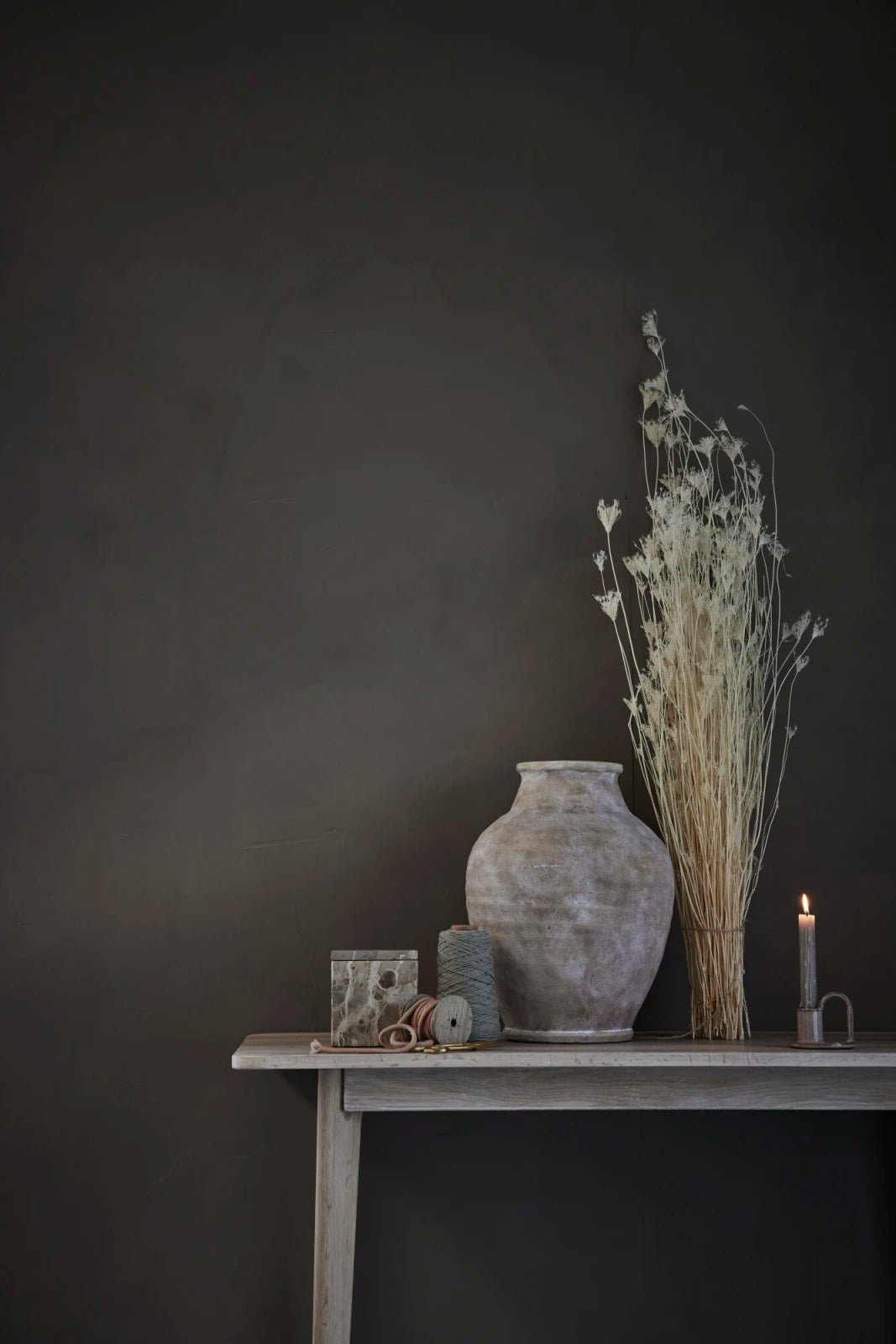 Lene Bjerre Ellie Skrivbord 75x55, Ek - Azalea Home