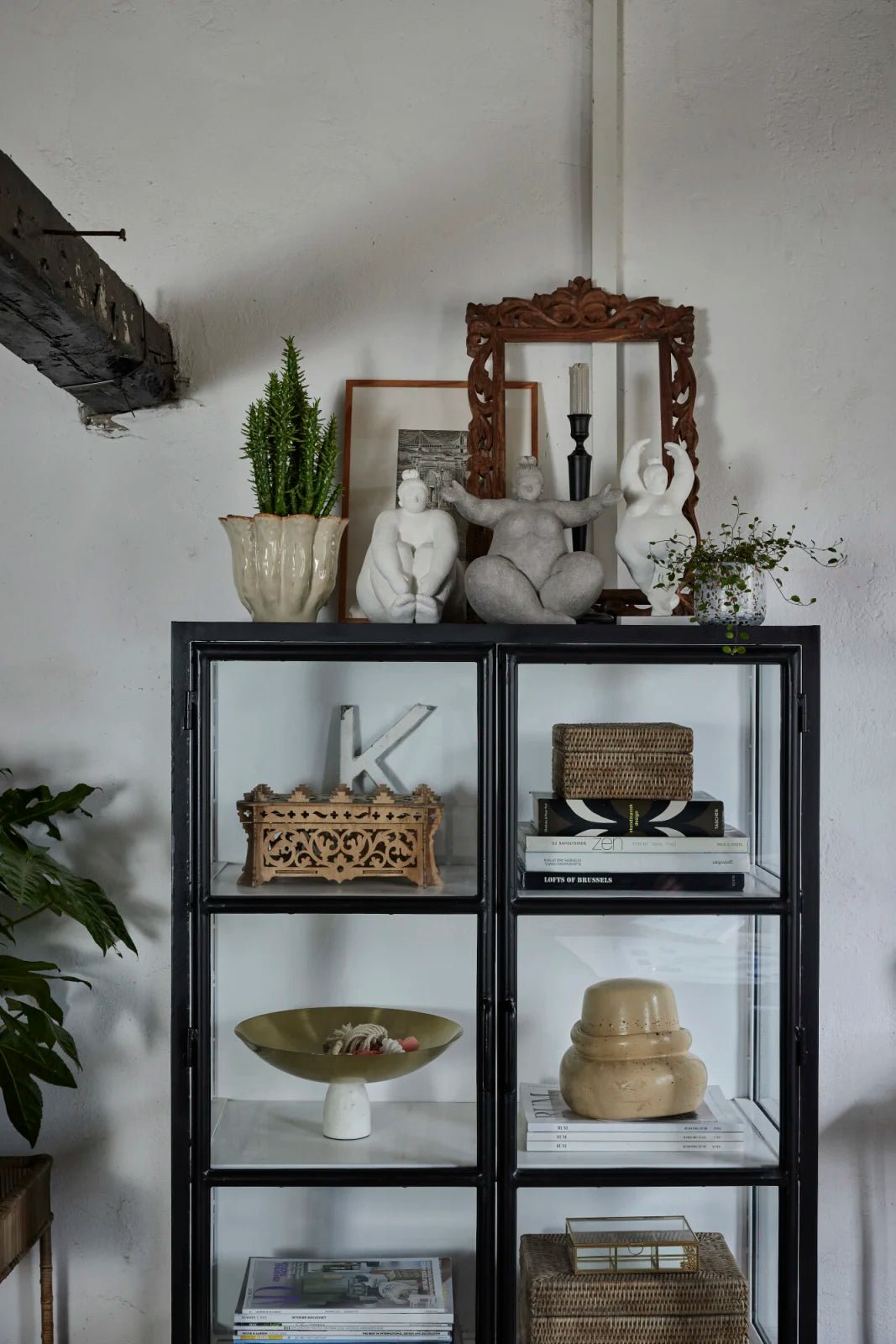 Lene Bjerre Ellivia Dekorationsskål Ø31, Guld - Azalea Home