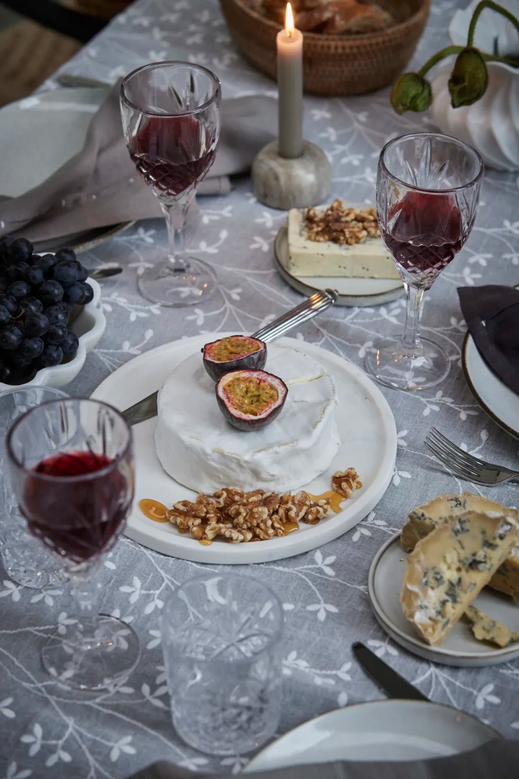 Lene Bjerre Eloise duk 320X160, Off white - Azalea Home