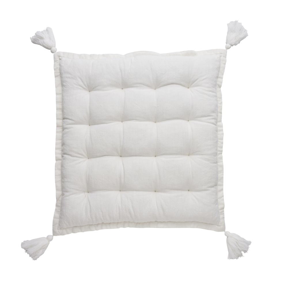 Lene Bjerre Felima kudde 45x45 cm, Vit - Azalea Home