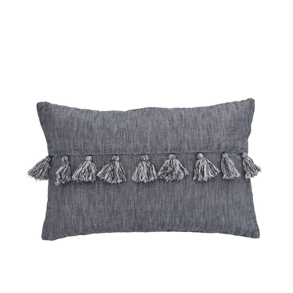 Lene Bjerre Felinia Kudde 60x40, Mörkgrå - Azalea Home