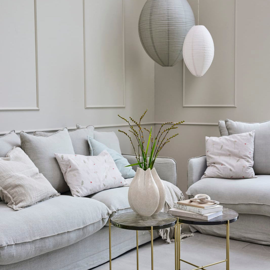 Lene Bjerre Felinne kudde 60x40 cm, Beige - Azalea Home