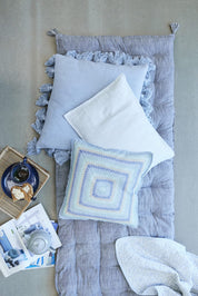 Lene Bjerre Feminia Prydnadskudde 60x60, Blå - Azalea Home