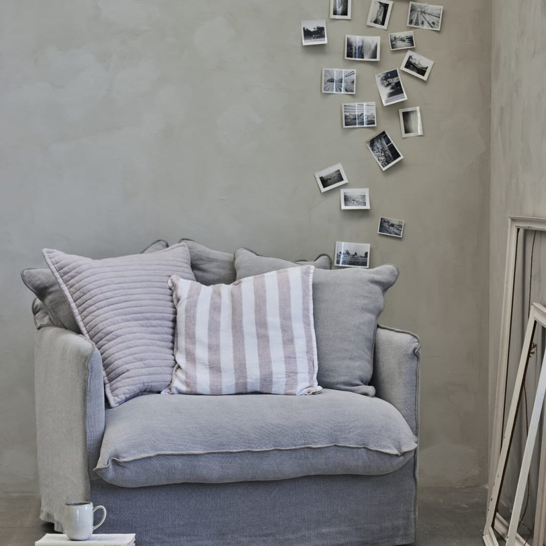 Lene Bjerre Fiona Kudde 50x50, Bark - Azalea Home