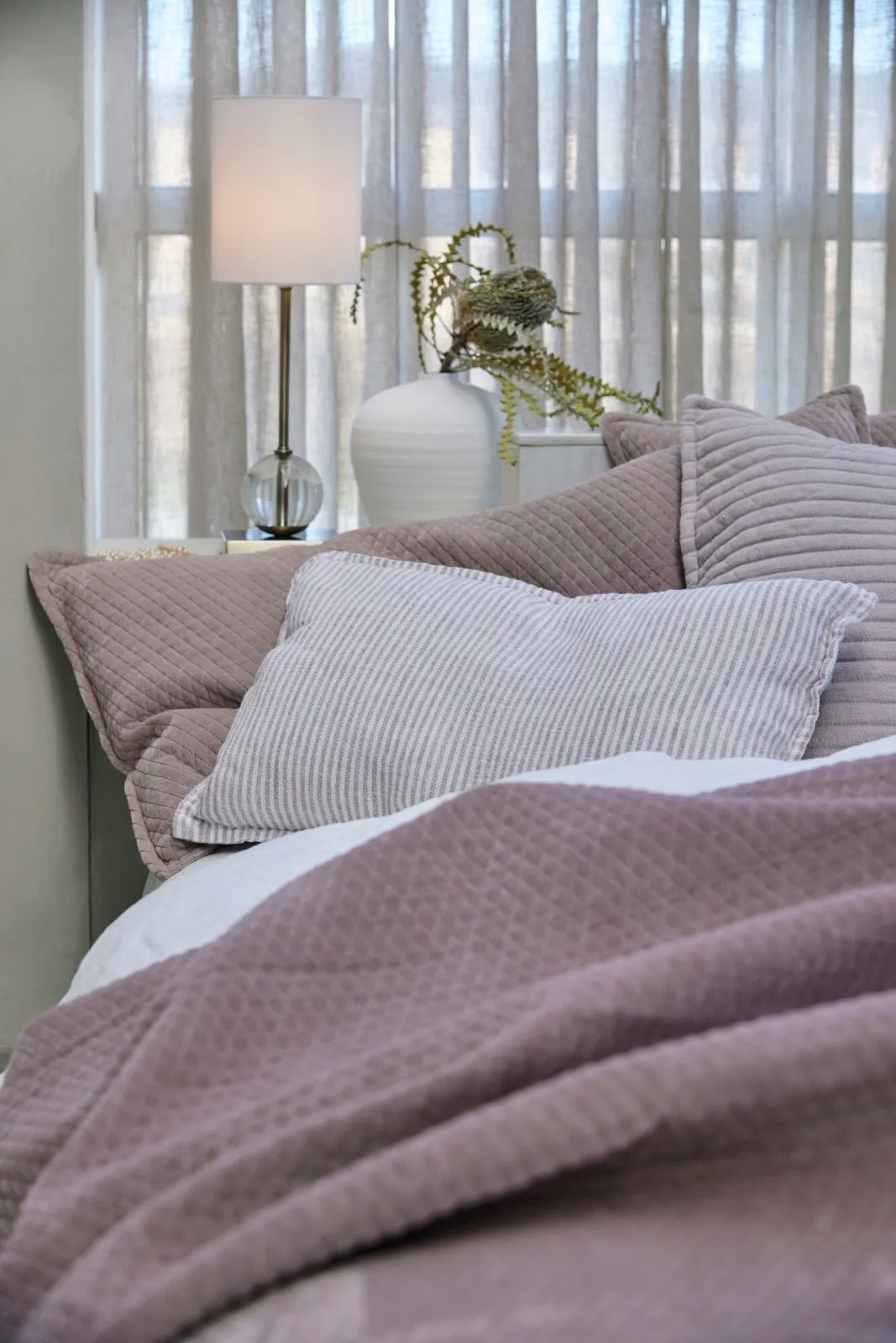 Lene Bjerre Fiona Prydnadskudde 60x40, Bark - Azalea Home