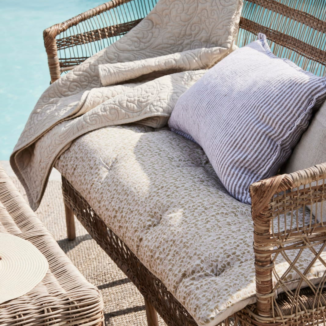 Lene Bjerre Fiona Prydnadskudde 60x40, Mörkgrå - Azalea Home