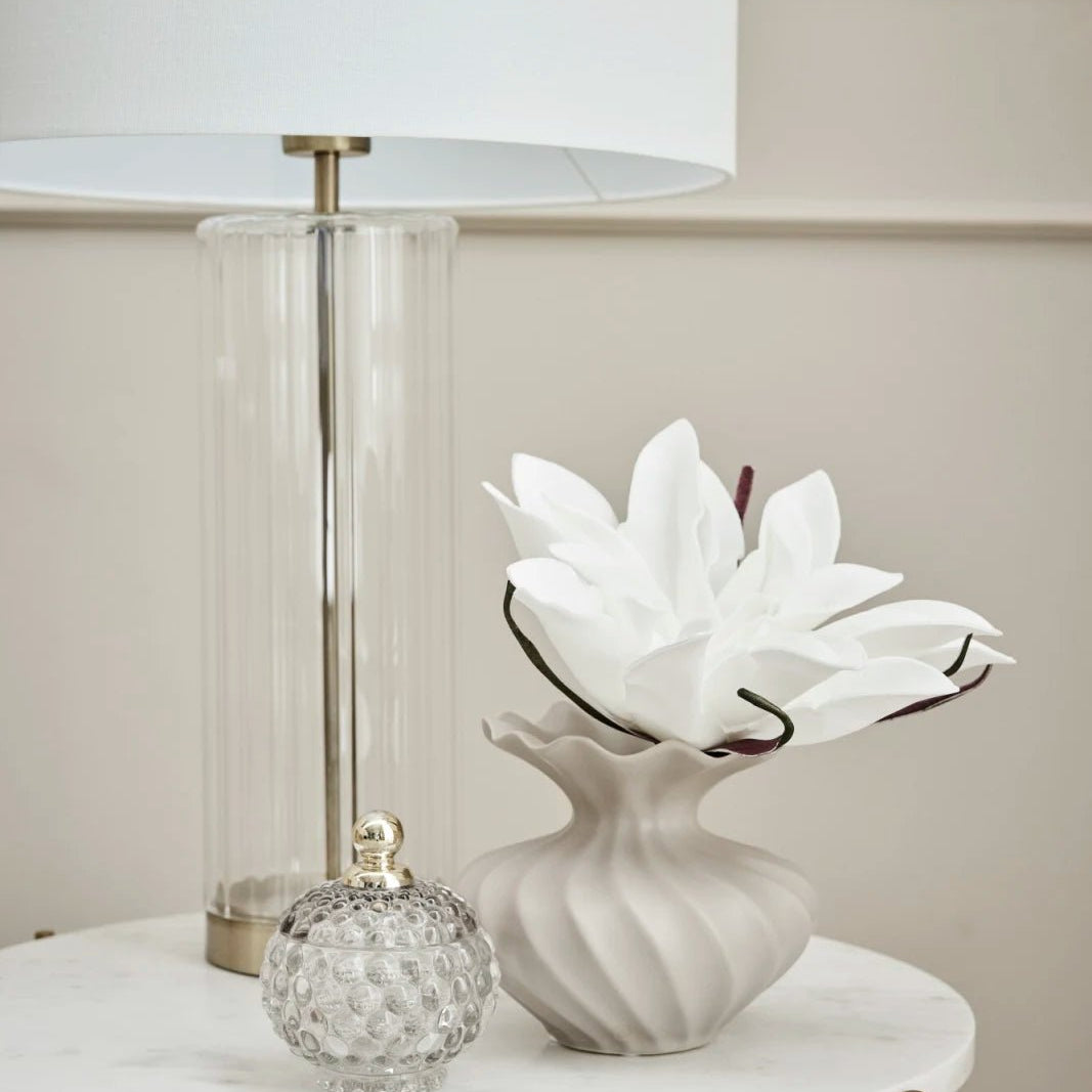 Lene Bjerre Happia Dekorationsblomma H14, Vit - Azalea Home