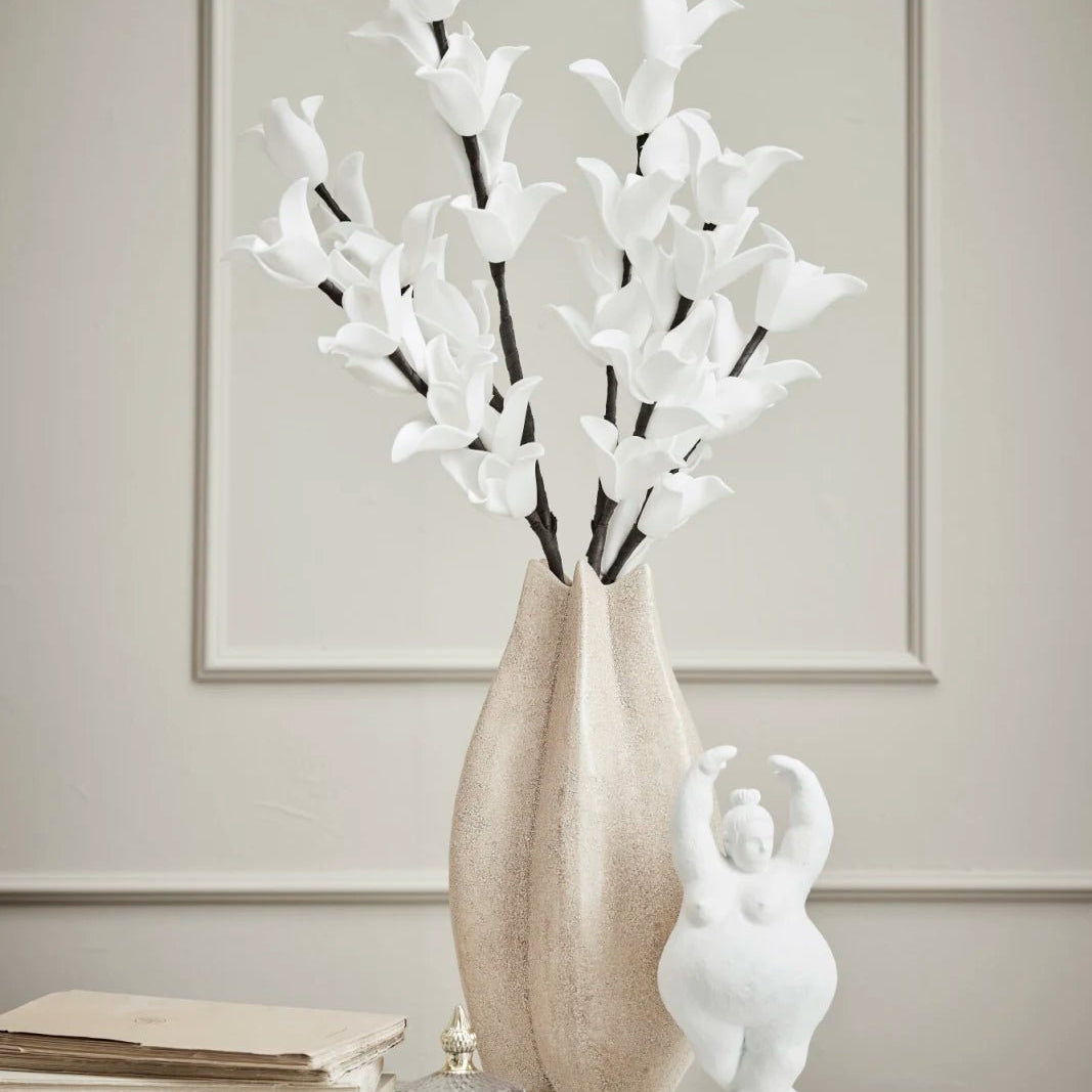 Lene Bjerre Happia Dekorationsblomma H16, Vit - Azalea Home