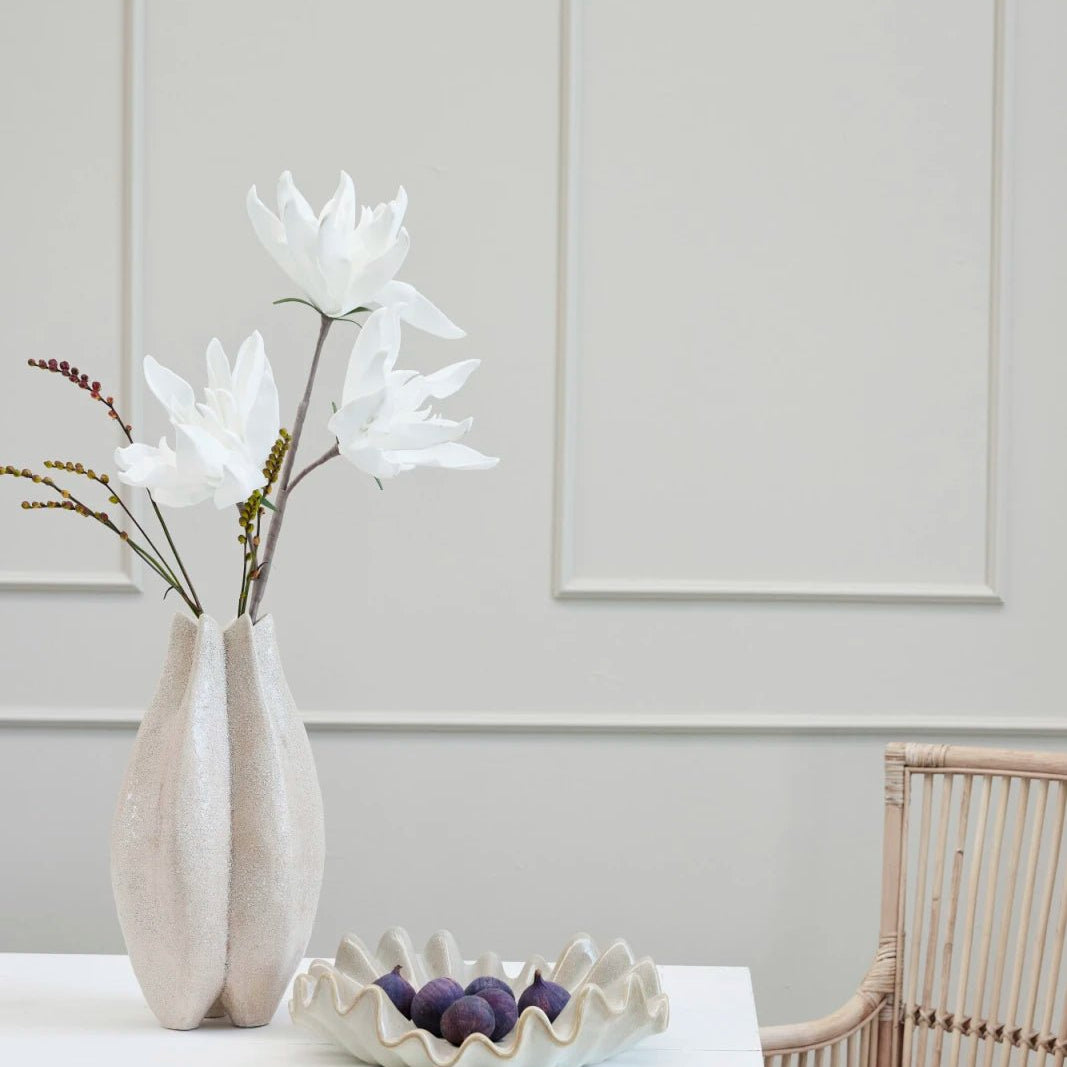 Lene Bjerre Happia Dekorationsblomma H17, Vit - Azalea Home