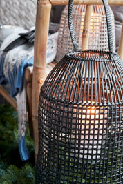 Lene Bjerre Hazel lykta H45, Svart - Azalea Home