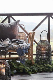 Lene Bjerre Hazel lykta H45, Svart - Azalea Home