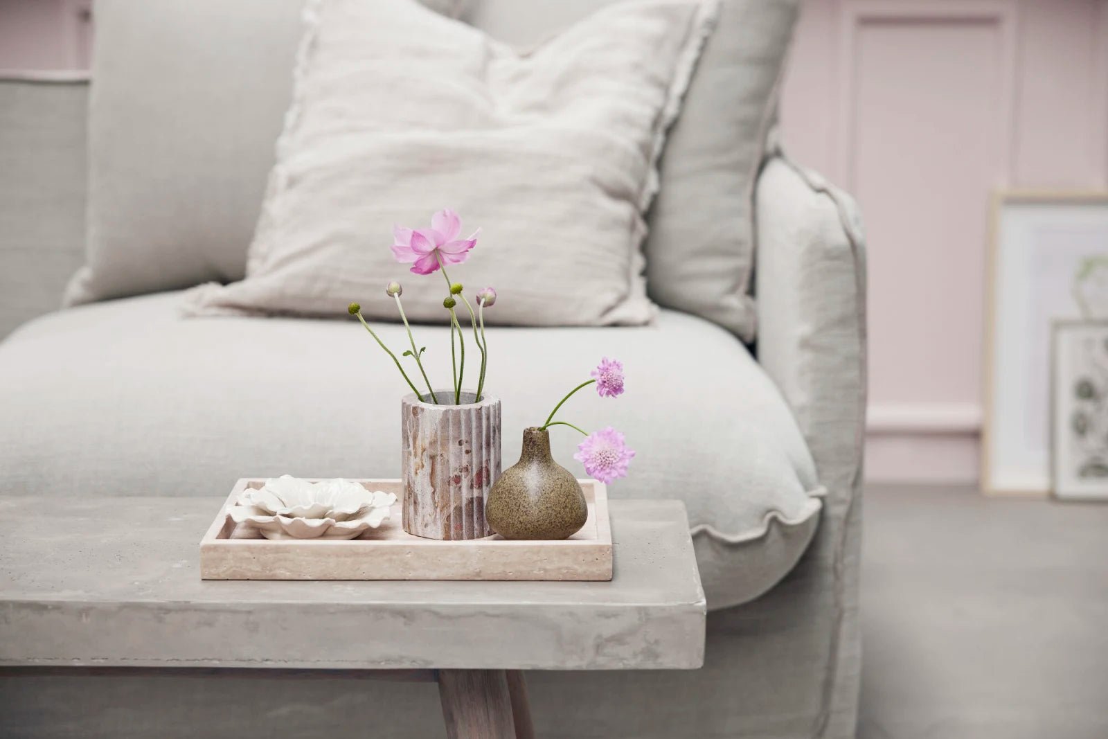 Lene Bjerre Helene vas H9 cm, Brun - Azalea Home