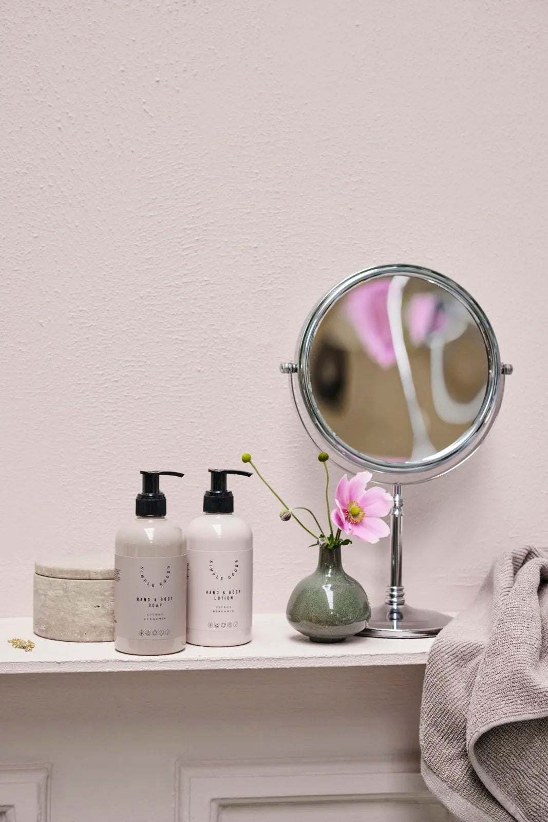 Lene Bjerre Helene vas H9 cm, Sage - Azalea Home