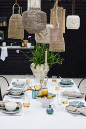 Lene Bjerre Hilde lykta H25 cm, Beige - Azalea Home