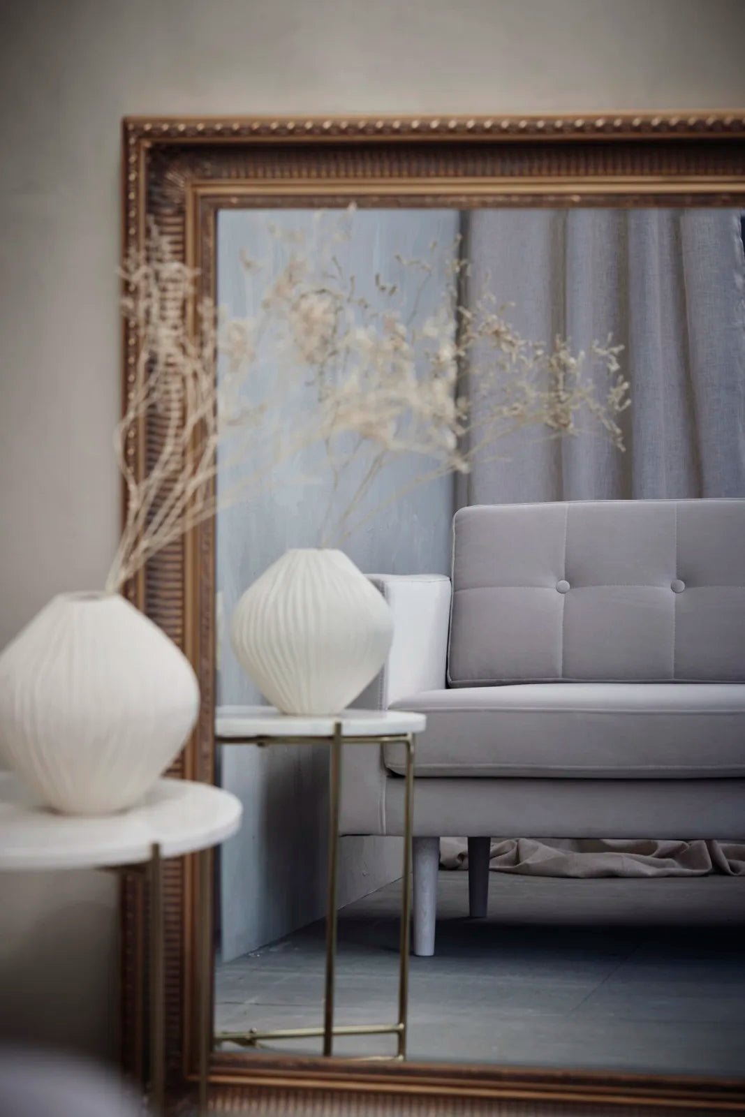 Lene Bjerre Hillia spegel H110XW80, Guld - Azalea Home