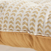 Lene Bjerre Ivenne Sittdyna 45x45, Ochre - Azalea Home