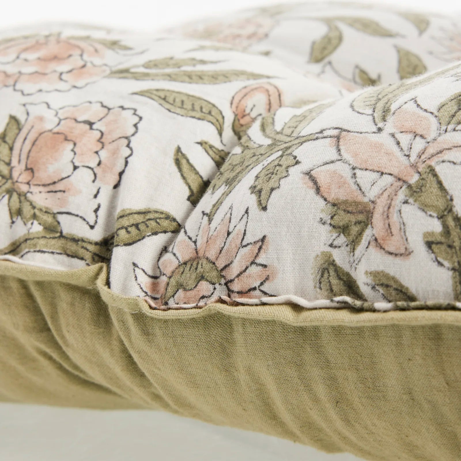 Lene Bjerre Ivy Sittdyna 45x45, Sage green - Azalea Home