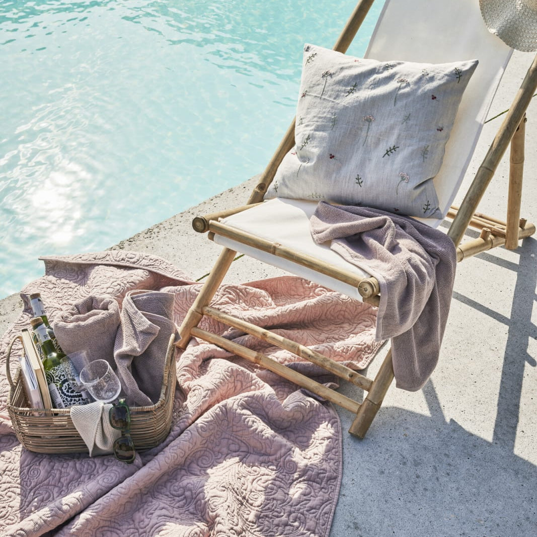 Lene Bjerre Mandisa Hopfällbar Solstol, Bambu - Azalea Home