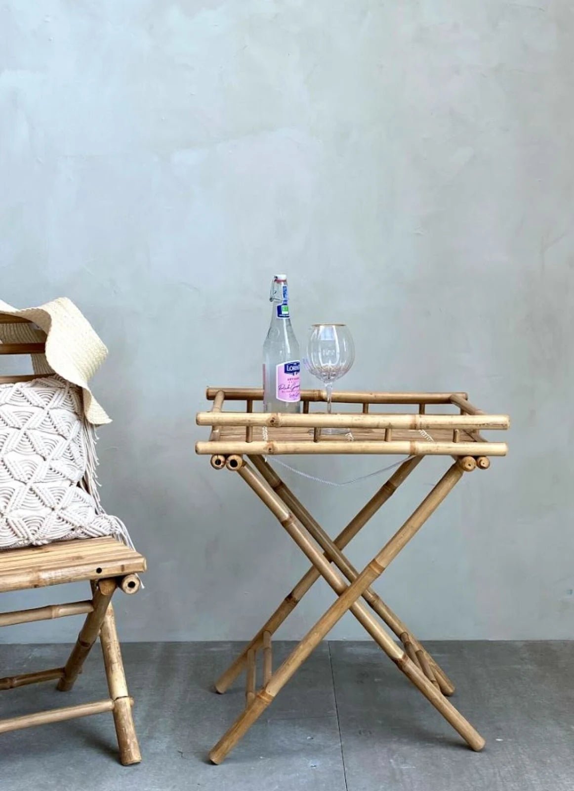 Lene Bjerre Mandisa hopfällbart brickbord, Bambu - Azalea Home